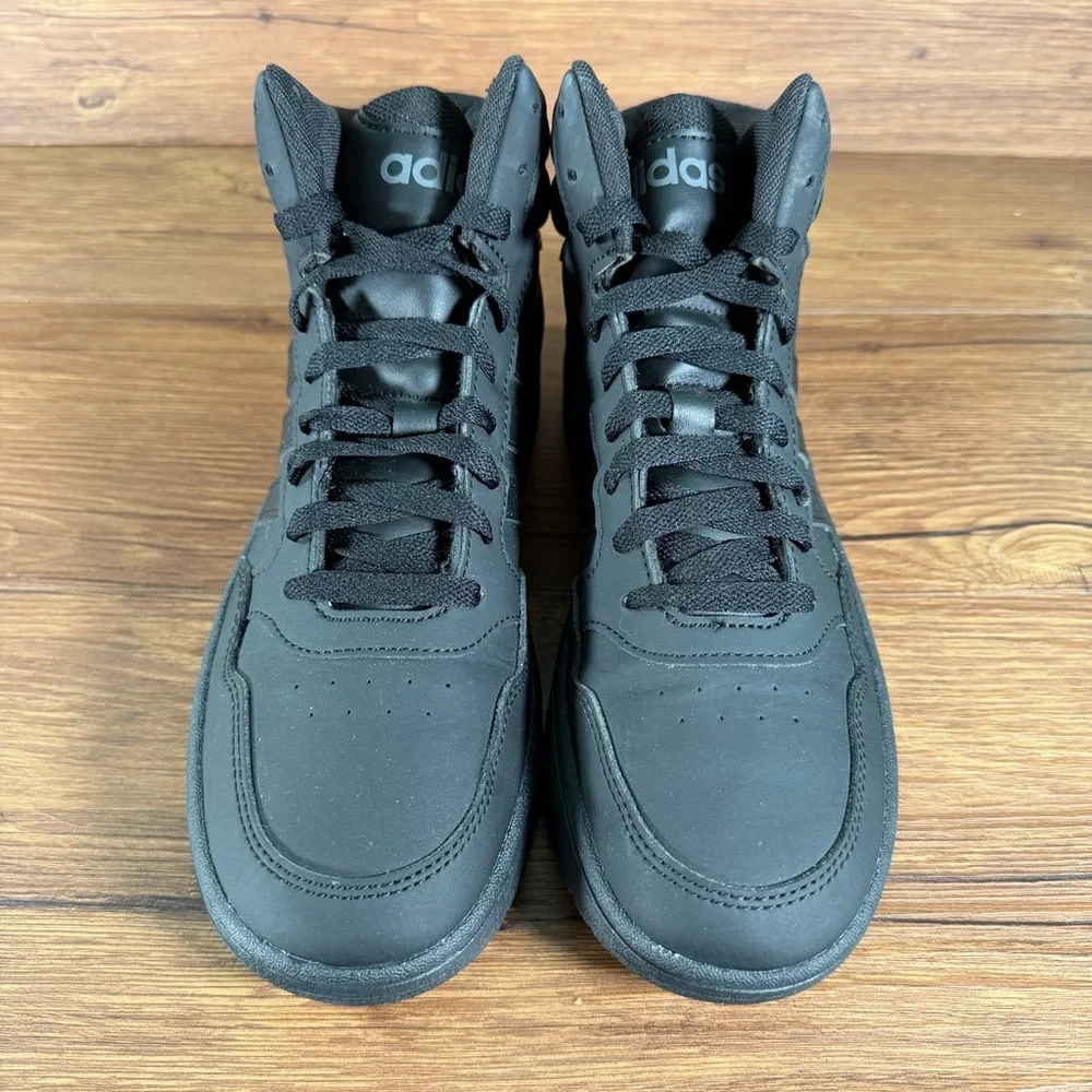 Adidas Hoops 3.0 Basketball Shoes Men’s Size 6.5 Lace Up Sneakers Triple‎ Black